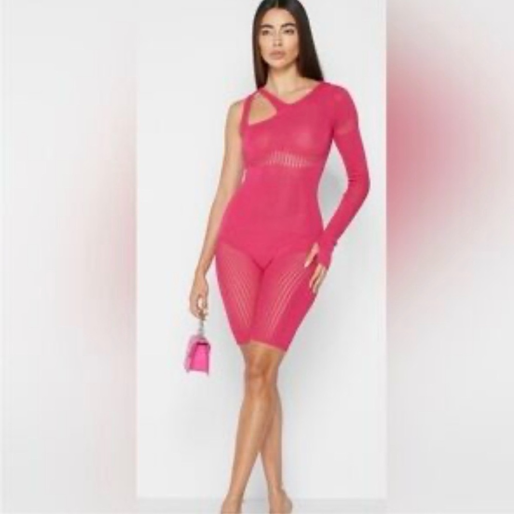 Maniere De Voir Vibrant Pink Knitwear